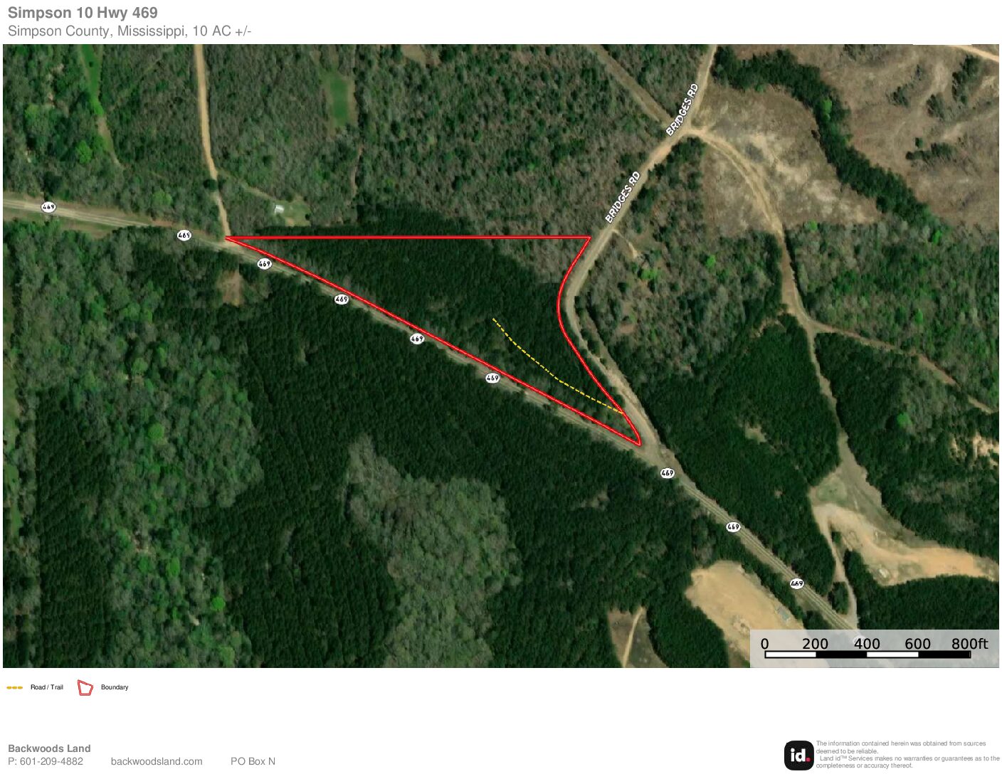 Simpson 10 Bridges Rd Mapset