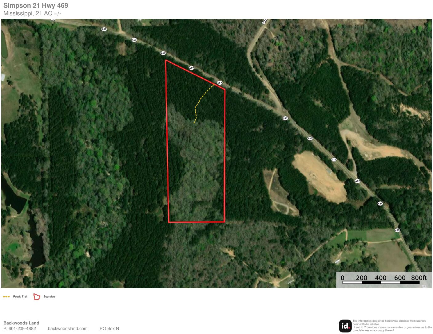 Simpson 21 Hwy 469 Mapset