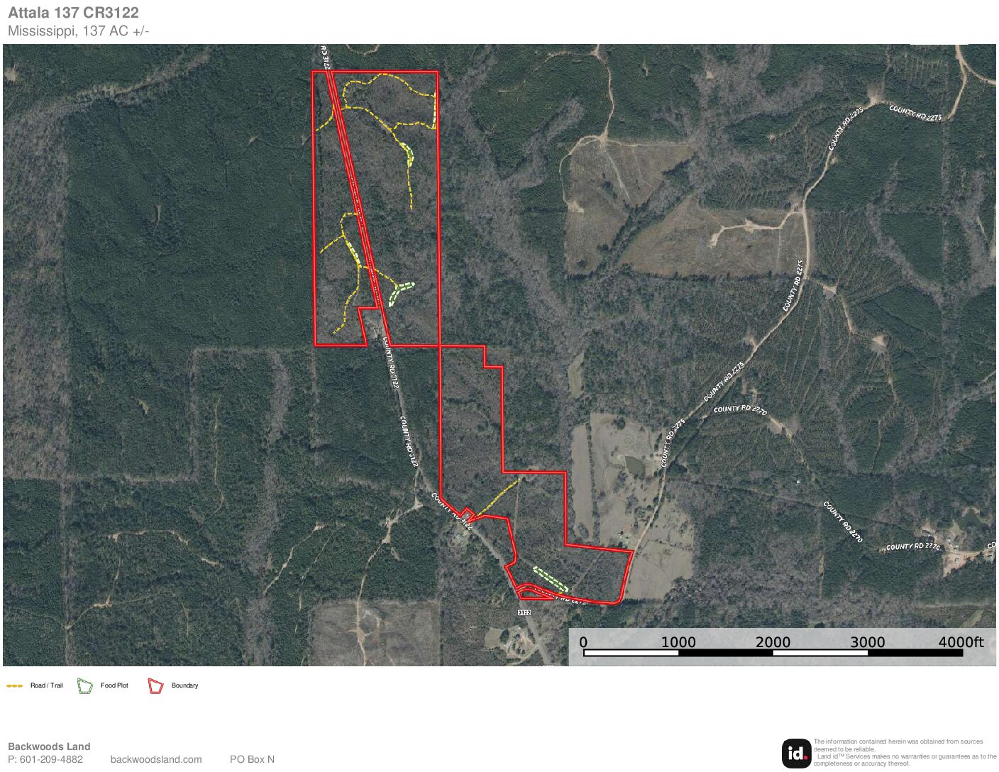 Attala 137 CR 3122 Mapset